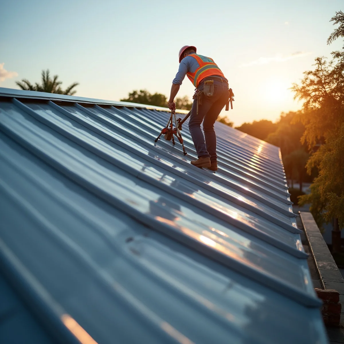 Metal Roofing project 1 by Align Roofing Service in Titusville, FL